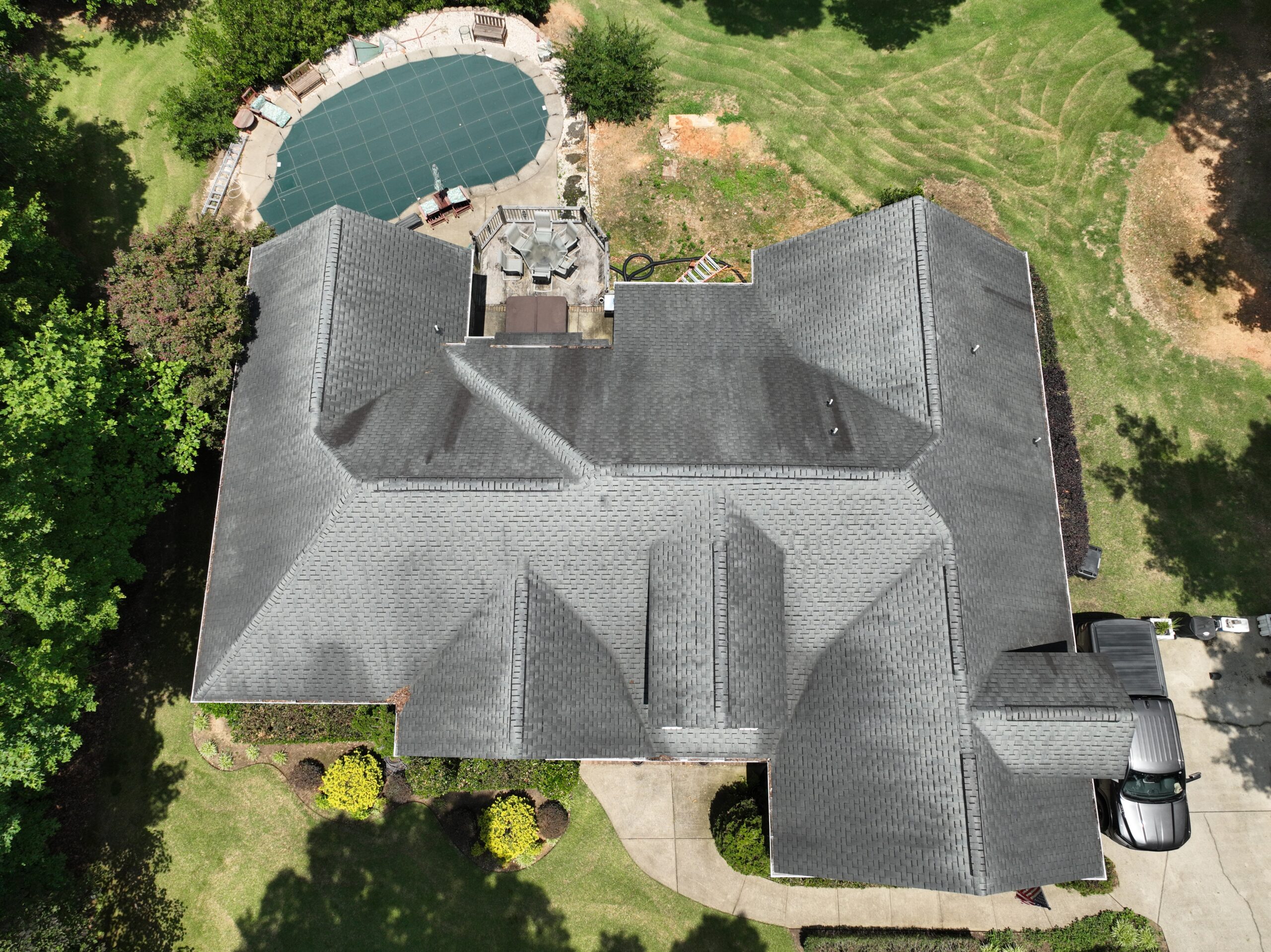 Roof Installation Before & After | Legacy Enterprises