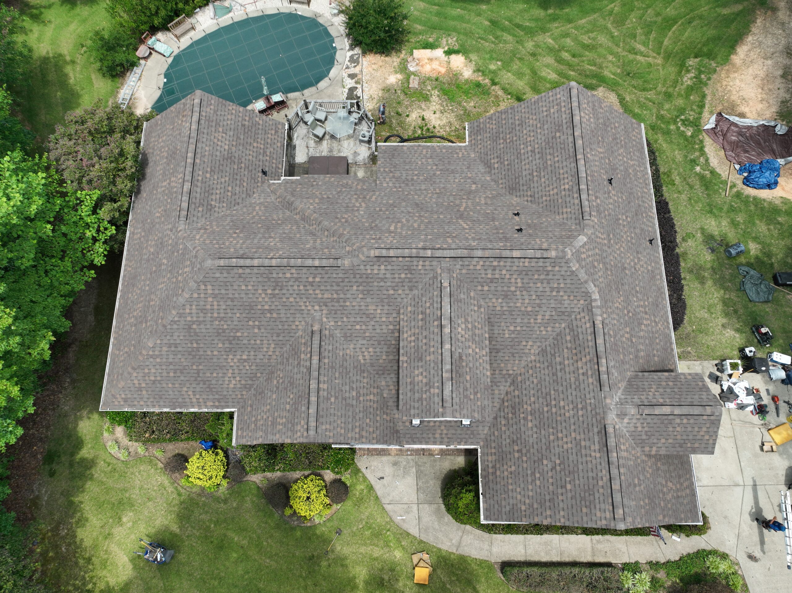 Roof Installation Before & After | Legacy Enterprises